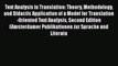 [Read book] Text Analysis in Translation: Theory Methodology and Didactic Application of a
