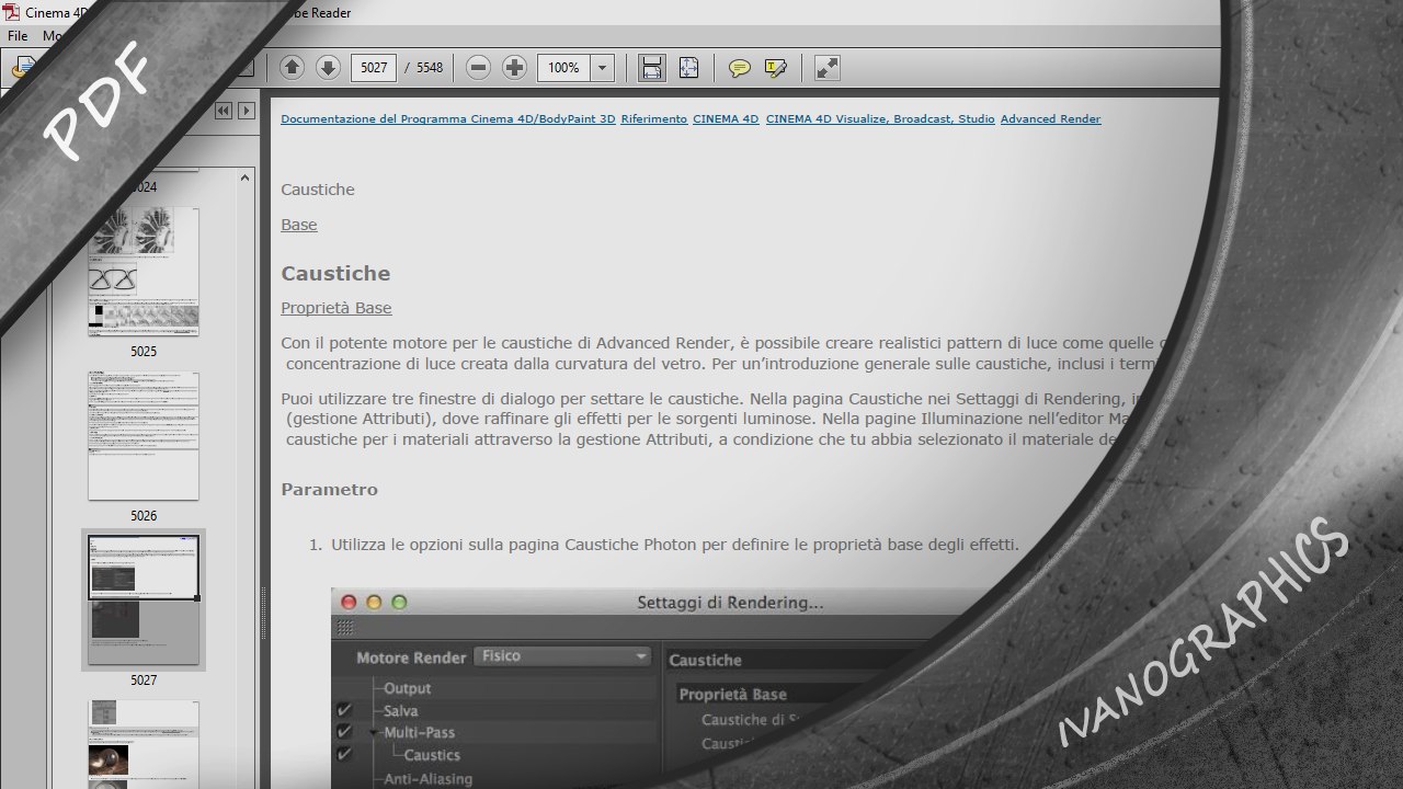Manuale PDF in italiano per imparare in modo facile Cinema 4D R17