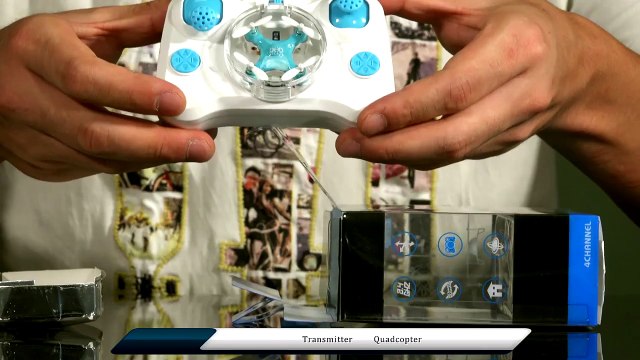 DHD D1 2.4G 4CH RTF 3D Flip Headless Mini RC Quadcopter Drone