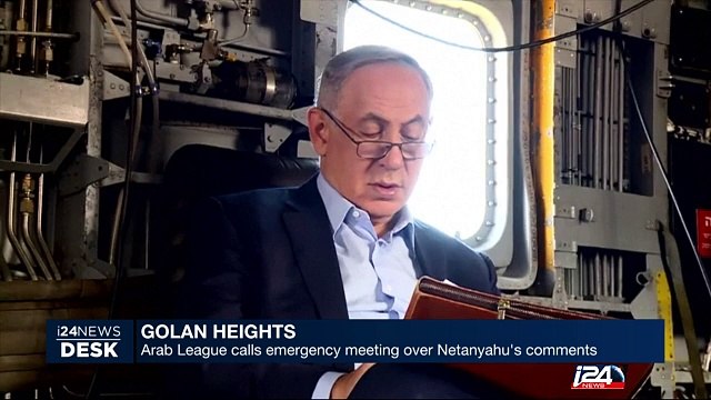 Golan Heights: Arab league calls emergency meeting over Netanyahu's comments