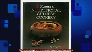 FREE PDF  Secrets of Nutritional Chinese Cookery  BOOK ONLINE