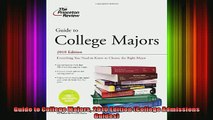 READ book  Guide to College Majors 2010 Edition College Admissions Guides Full Free