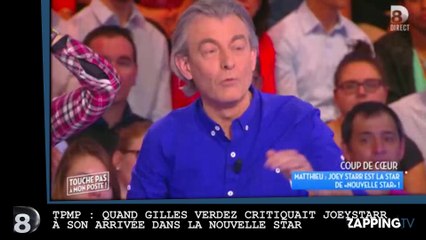TPMP : Quand Gilles Verdez critiquait JoeyStarr à son arrivée dans la Nouvelle Star (vidéo)