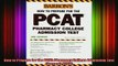 READ book  How to Prepare for the PCAT Pharmacy College Admission Test Barrons PCAT Full Free