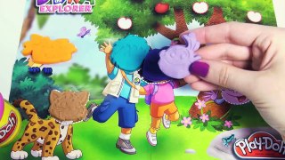 Play Doh Dora The Explorer Playdough Kit Hasbro Toys Part 8