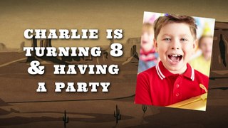 WILD WEST personalised video party invitation
