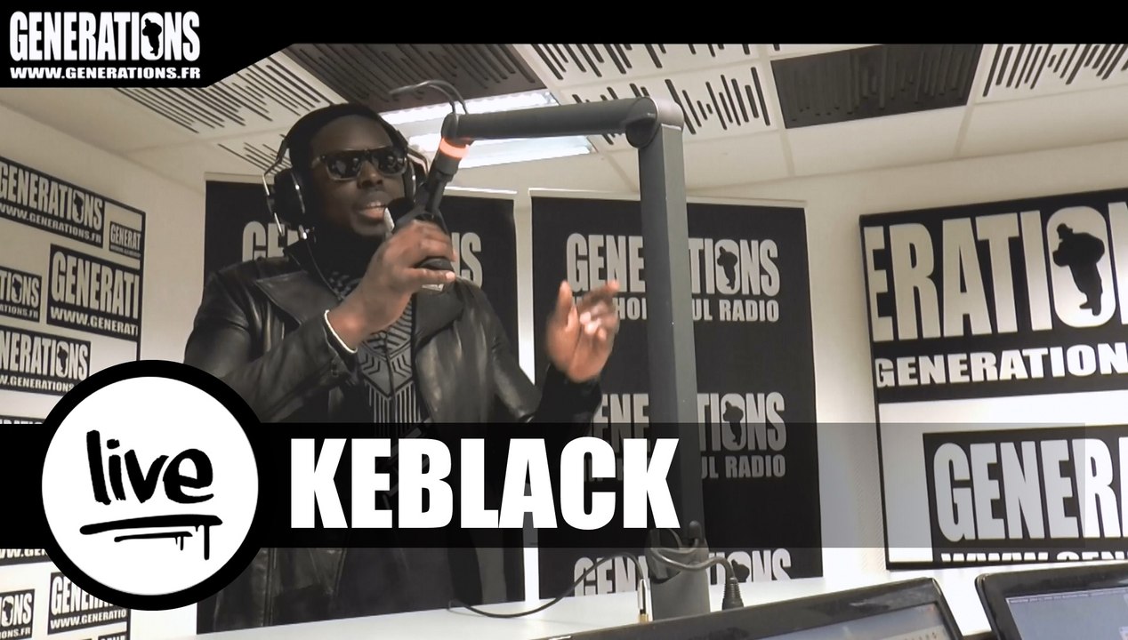 Keblack - J'ai Déconné (Live des studios de Generations)