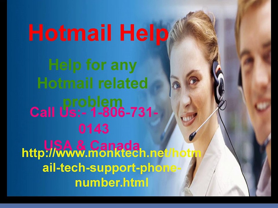 Get your Hotmaill issues fixed via Hotmail help Number 1-806-731-0143  number