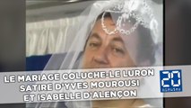 Le mariage de Coluche et Le Luron se moquait de celui d’Yves Mourousi et Isabelle d’Alençon