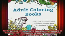 READ book  Adult Coloring Books A Coloring Book for Adults Featuring 50 Whimsical and Fantasy  FREE BOOOK ONLINE