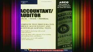 READ book  Arco Accountant Auditor Full EBook