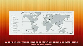 FREE DOWNLOAD  Where in the World Is Koneko Cat Coloring Book Coloring Around the World  DOWNLOAD ONLINE