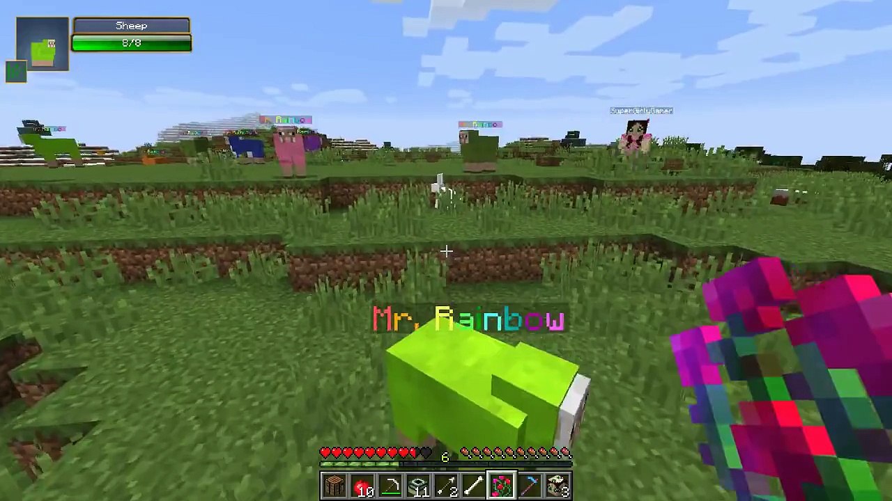 Minecraft: CREEPER COW CHALLENGE GAMES Lucky Block Mod Modded Mini Game