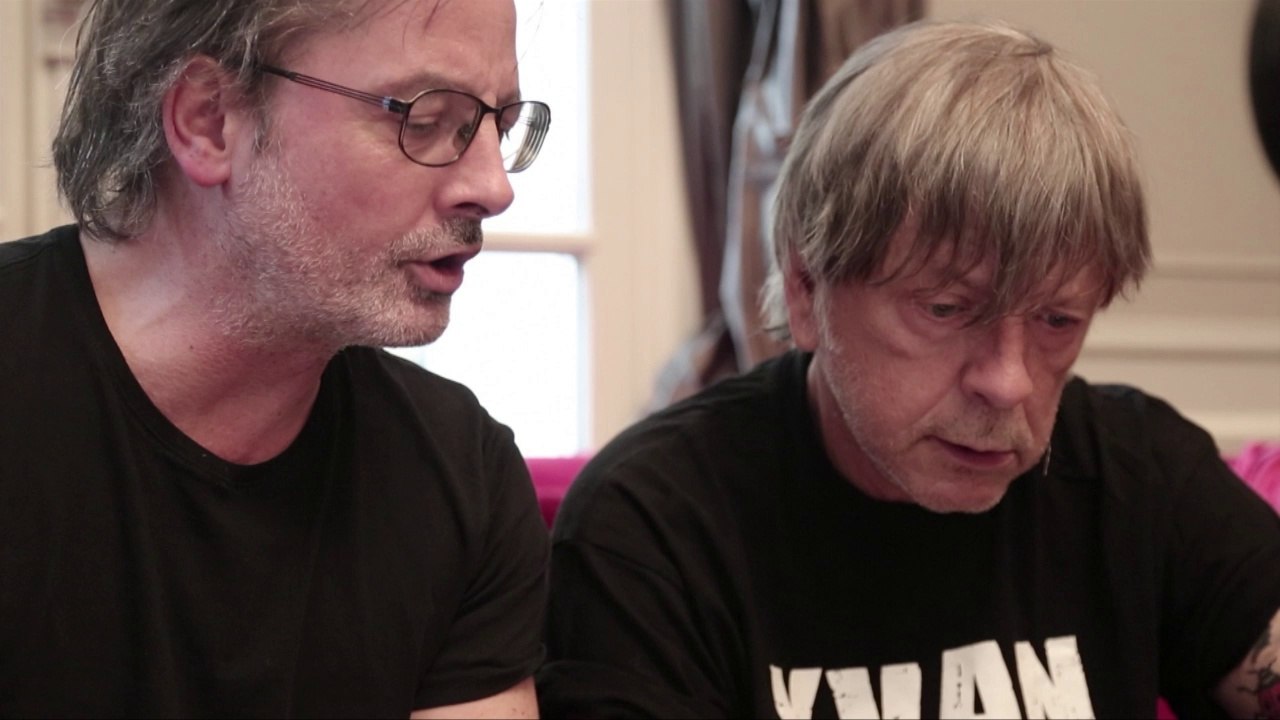 Les Tontons Fumeurs / RENAUD et Christophe Alévèque travaillent une chanson pour la Fête de la Dette