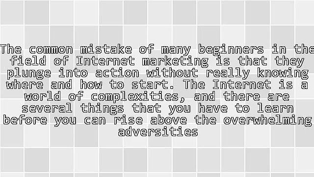Internet Marketing - Helpful Tips
