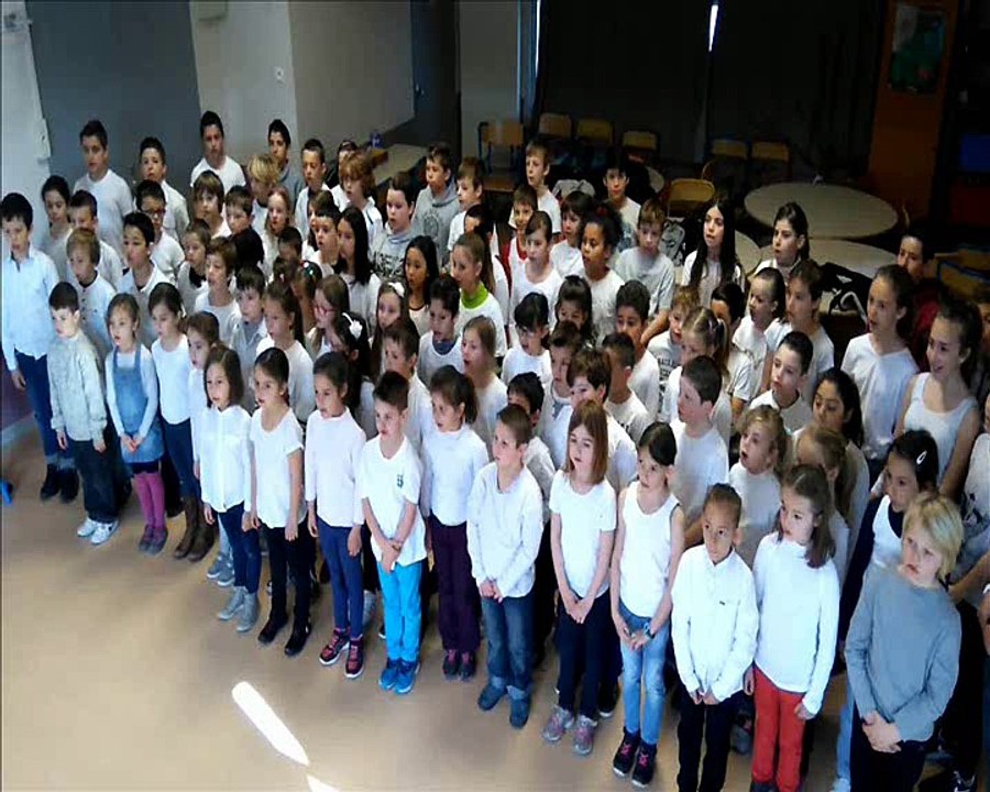 Ecole en choeur académie Aix Marseille école des Vignères Cavaillon