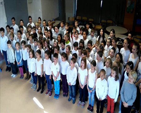 Ecole en choeur académie Aix Marseille école des Vignères Cavaillon