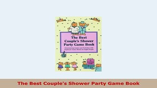 Download  The Best Couples Shower Party Game Book Download Full Ebook
