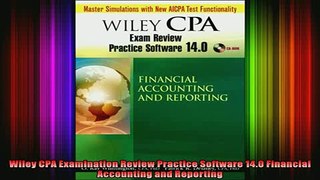 READ book  Wiley CPA Examination Review Practice Software 140 Financial Accounting and Reporting Full EBook