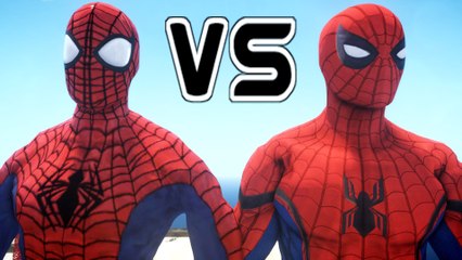 ULTIMATE SPIDERMAN VS SPIDER-MAN (CIVIL WAR)