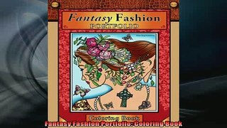 EBOOK ONLINE  Fantasy Fashion Portfolio Coloring Book  DOWNLOAD ONLINE