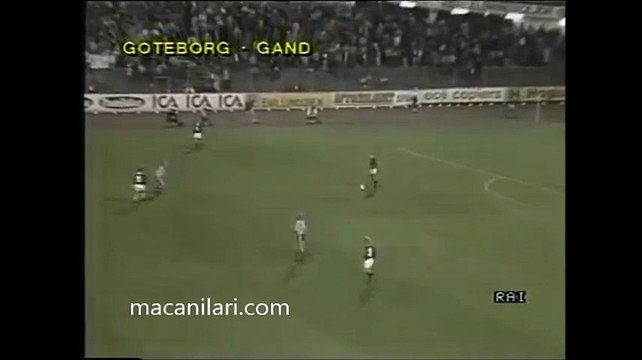 10.12.1986 - 1986-1987 UEFA Cup 3rd Round 2nd Leg IFK Göteborg 4-0 KAA Gent