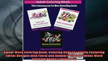 FREE PDF  Swear Word Coloring Book Coloring Book For Adults Featuring Swear Designs with Floral and  FREE BOOOK ONLINE