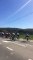Flèche Wallonne Dames 2016 - le peloton sous le soleil