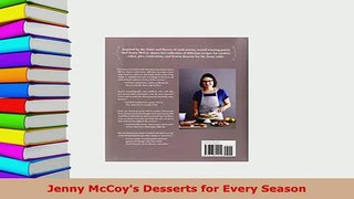 PDF  Jenny McCoys Desserts for Every Season PDF Full Ebook