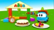 Leo Truck - Happy Birthday PARTY CAKE! (Car Cartoons for Children) - YouTube