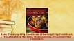 Download  Easy Thanksgiving Cookbook Thanksgiving Cookbook Thanksgiving Recipes Thanksgiving PDF Full Ebook