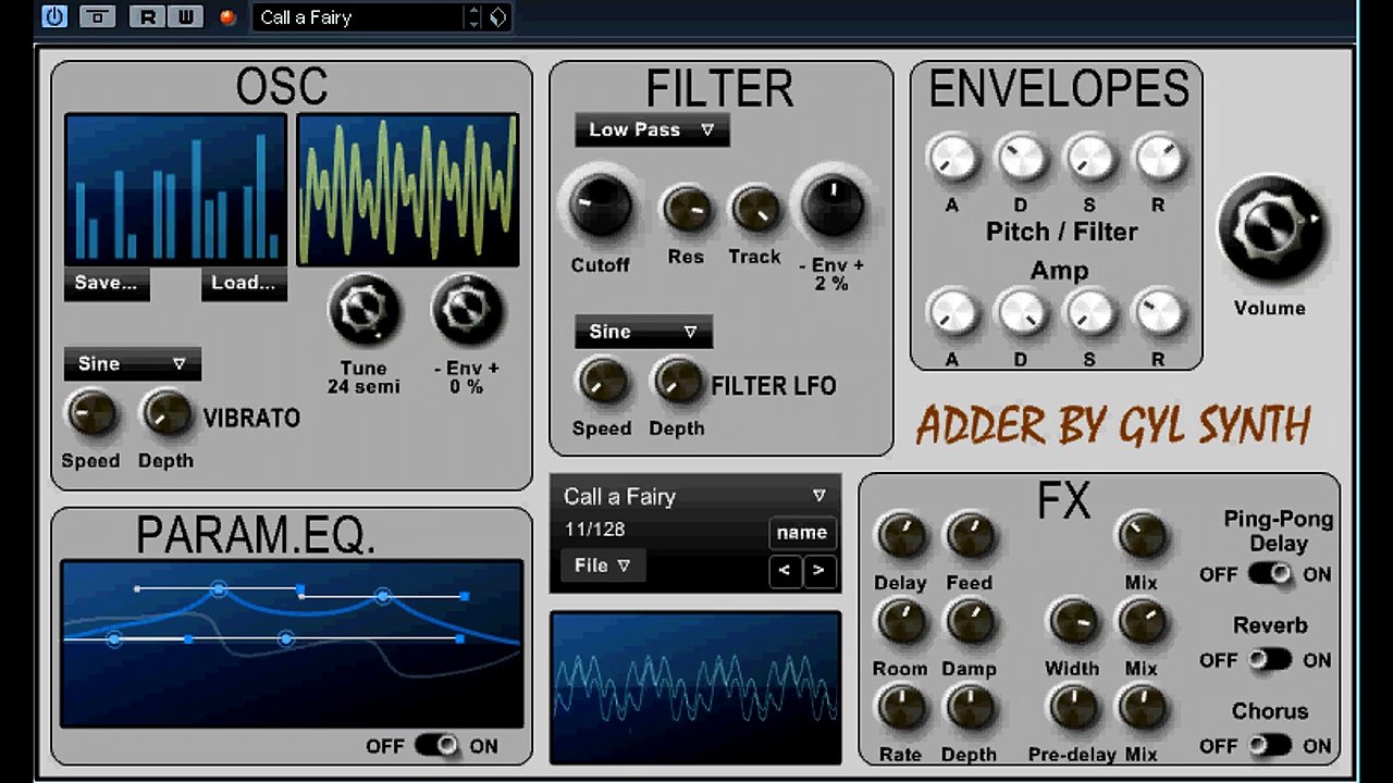 Synthesizer Software Adder - vstplanet.com
