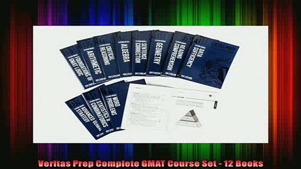READ book  Veritas Prep Complete GMAT Course Set  12 Books Full EBook