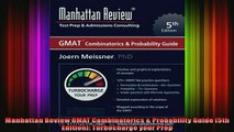 READ Ebooks FREE  Manhattan Review GMAT Combinatorics  Probability Guide 5th Edition Turbocharge your Full Free