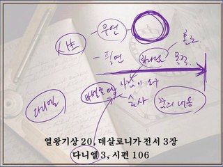 꿈을 알려 주시는 하나님!