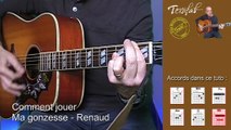 Ma gonzesse - Renaud[Tuto guitare] by Terafab