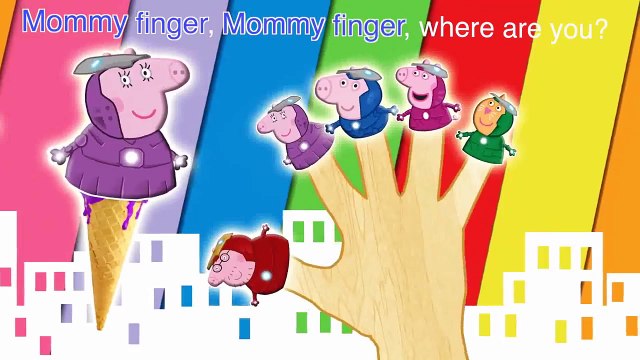 Peppa Pig Iron Man Ice Cream 4 Finger Family \ Nursery Rhymes Lyrics