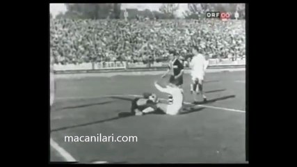 15.09.1965 - 1965-1966 European Champion Clubs' Cup 1st Qualifying Round 1st Leg Lask Linz 1-3 Gornik Zabrze