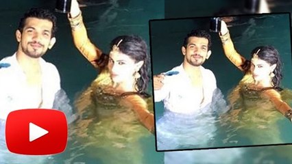 Shivanya & Ritik Shoots For An Underwater Scene | NAAGIN