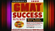 READ Ebooks FREE  Petersons Gmat Success 1999 Annual Full EBook