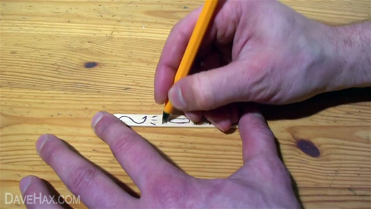 How to Make a Mini Bow and Arrow