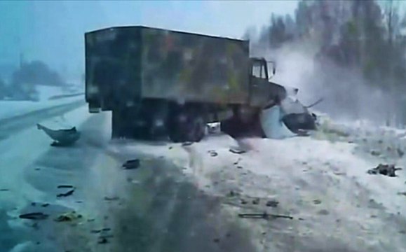 Extremely Brutal Car Accident Caught On Dash Cam