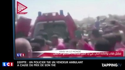 Egypte : Un policier tue un vendeur ambulant après une dispute sur le prix de son thé (Vidéo)