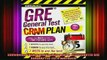 READ Ebooks FREE  CliffsNotes GRE General Test Cram Plan   CLIFFSNOTES GRE GENERAL TES2E Paperback Full Free