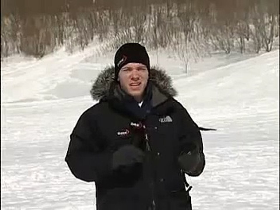 Reporter Flipped By Sled!!!