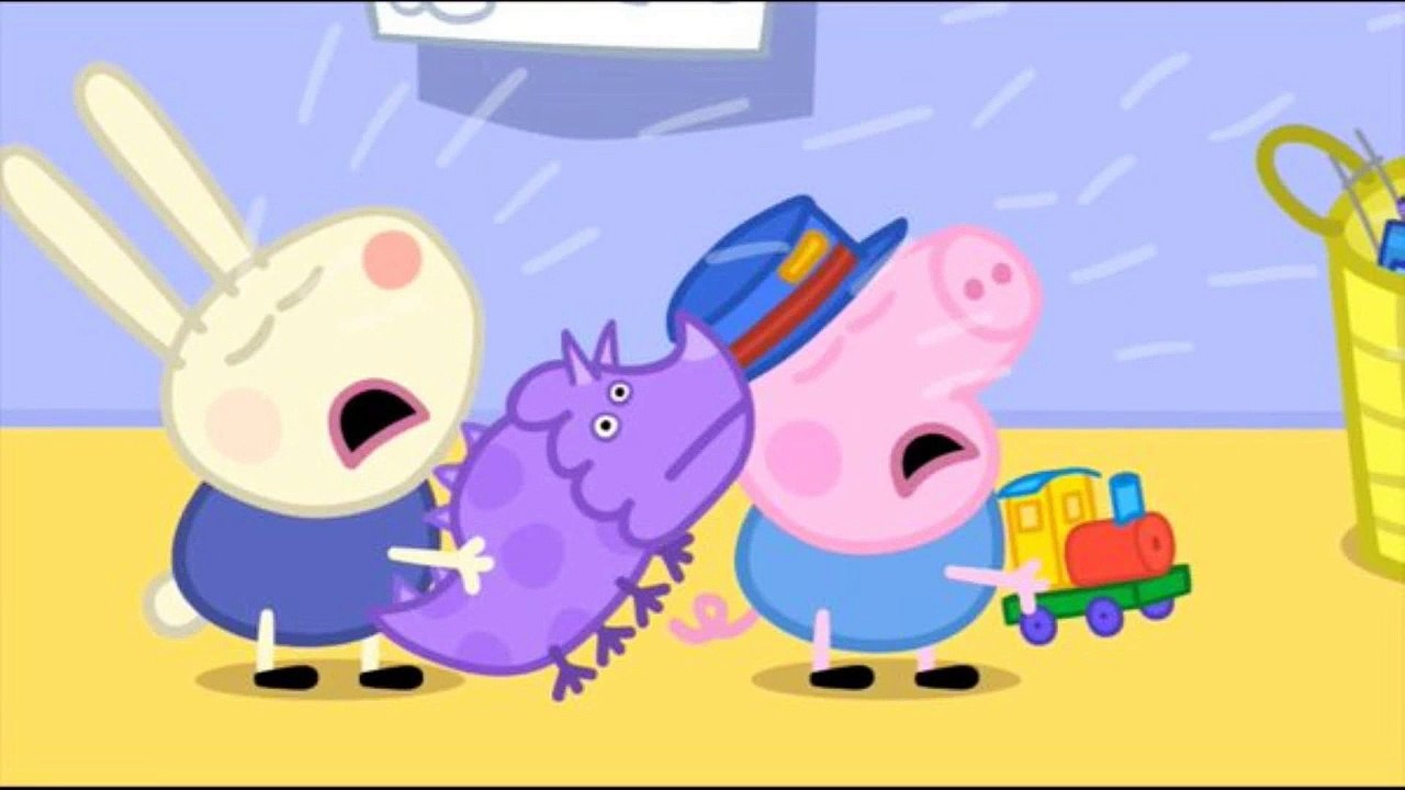 Peppa pig свинка Пеппа George Pig Crying english