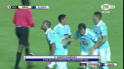 Peñarol 4 - 3 Sporting Cristal All goals Copa Libertadores 20-04-2016 HD