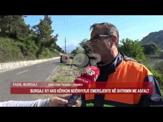 SHKODËR-MURIQAN, NIS PASTRIMI I RRUGËS NGA BIMËSIA