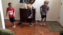 Three 6 year olds do the Whip Nae Nae