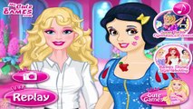 Barbie Makeup Studio - Disney Princess Elsa Snow White and Tiana Makeup Game